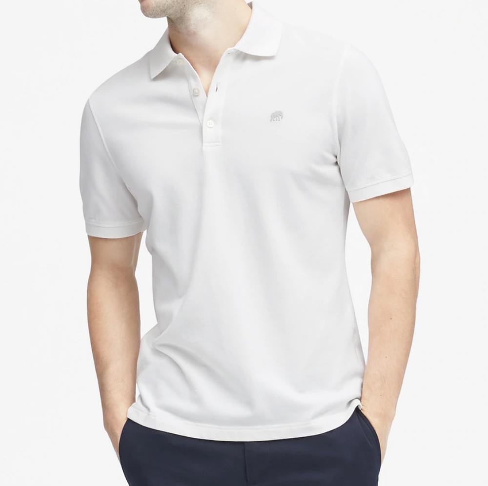 Banana Republic pique polo